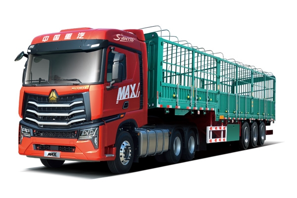 豪沃MAX WP12T 500马力牵引车